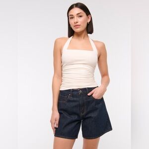 Abercrombie Loose Fit Jean Shorts